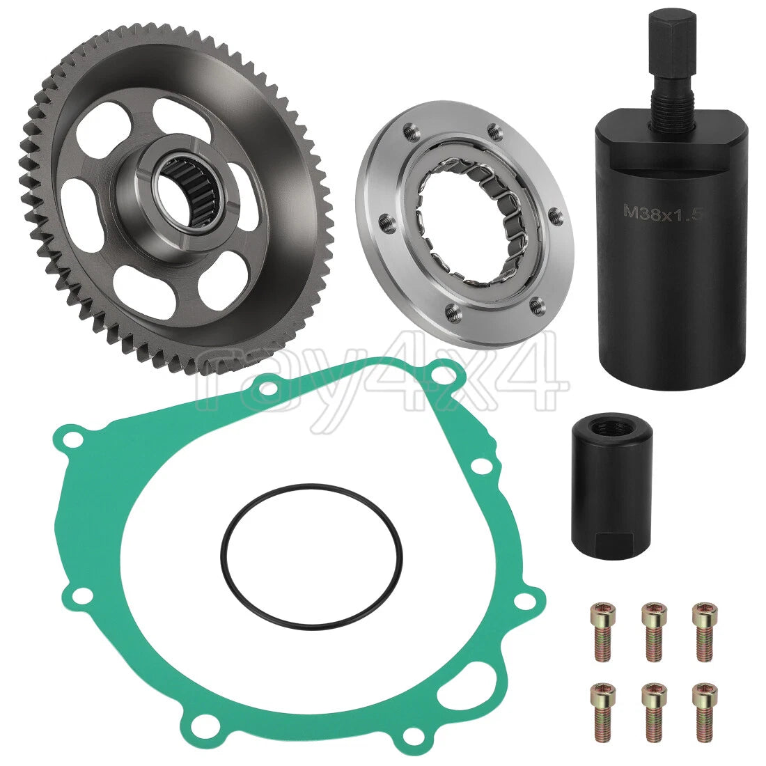 One Way Starter Clutch Assy & Flywheel Puller for Suzuki QuadSport LTZ400 (2003–2009)