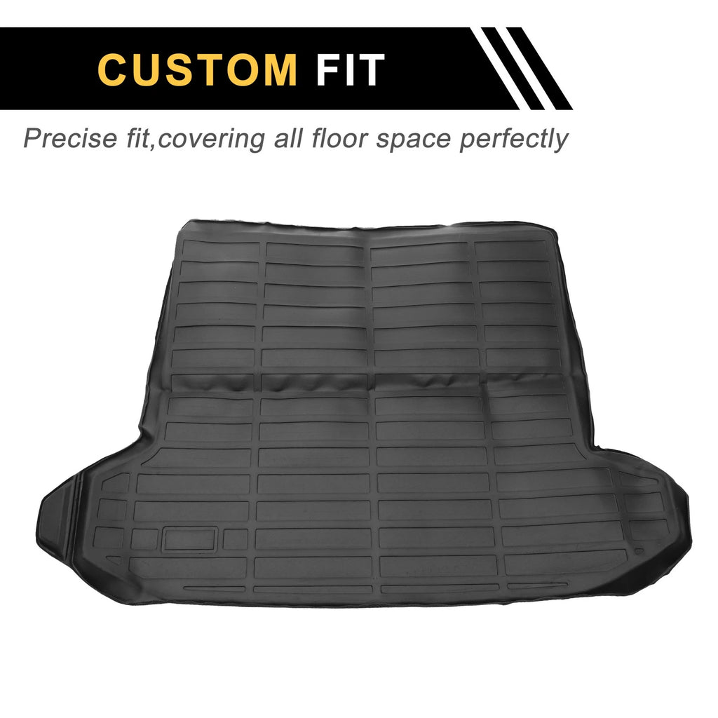 Cargo Liner Rear Trunk Mat for Hyundai Tucson (2022–2024) TPE Stripe Pattern