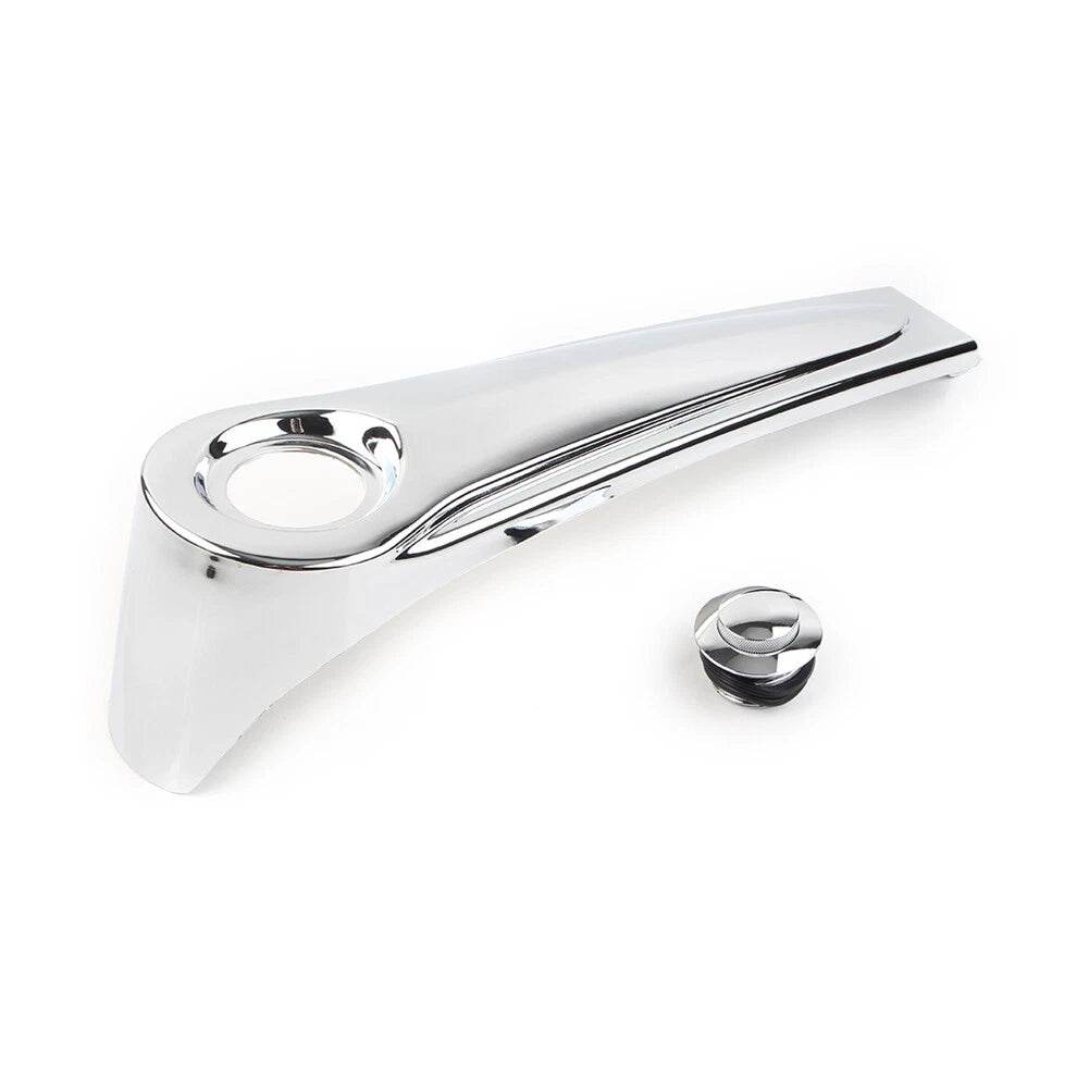 Dash Fuel Console + Gas Tank Cap Cover for Harley Electra Street Road Glide (1986–2007)