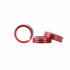 Red AC Climate Control Knob Covers Ring for Volkswagen Golf GTI MK7 (2015-2020)
