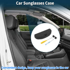 Sunglasses Case for Volkswagen Golf 6 (2009–2013) Eyeglasses Holder Black