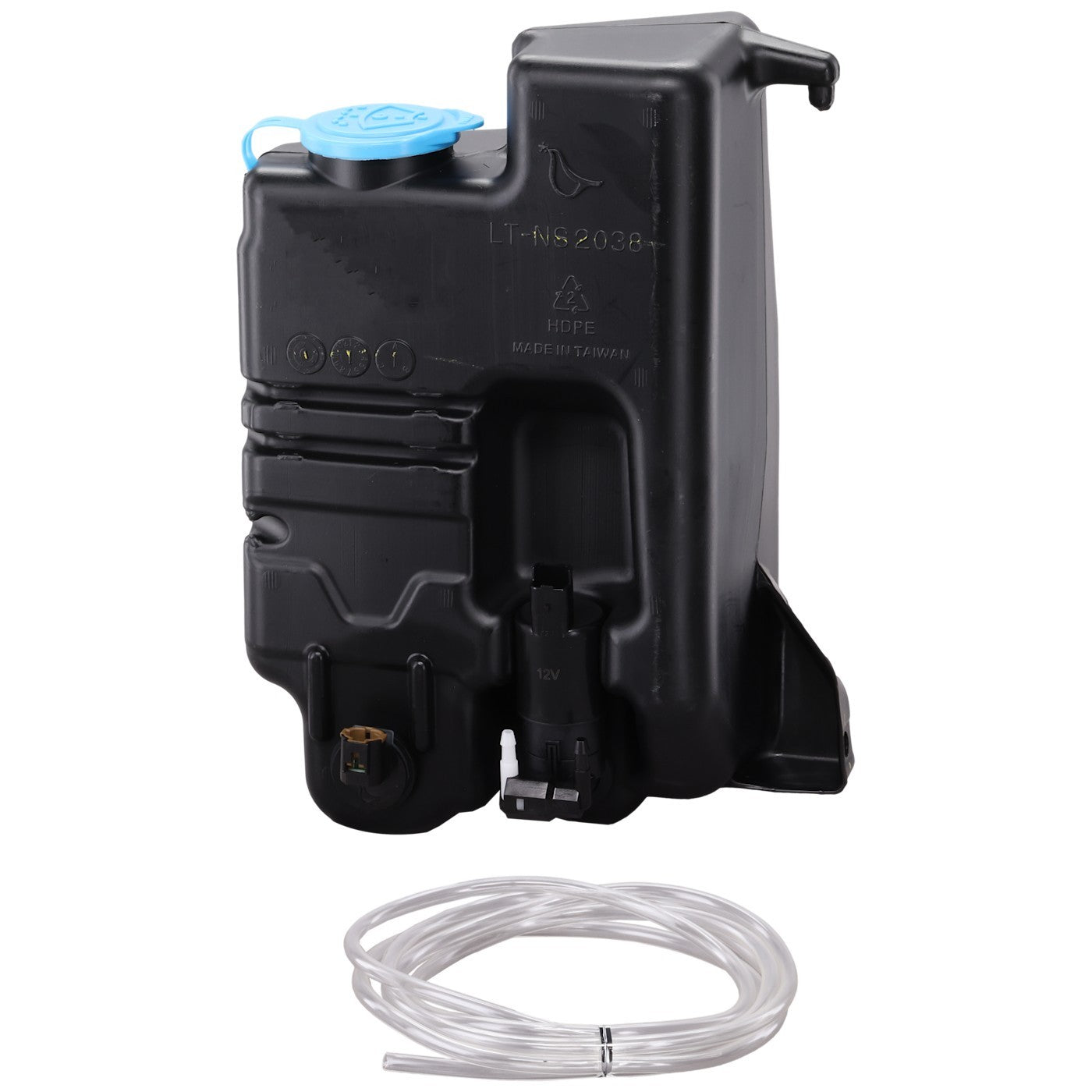 Washer Reservoir for Nissan Armada (2005–2015) with Cap, Pump, Fluid Sensor