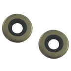 2Pcs Oil Seal for OMC Marine (GLM 86170, 318973, 321480, 18-2028)