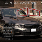 Air Vent Cover Sticker Set of 2 for BMW 3 Series E90 E92 E93 (2005–2012)