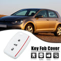 White Silicone Key Fob Shell for Volkswagen GTI (2015–2021)