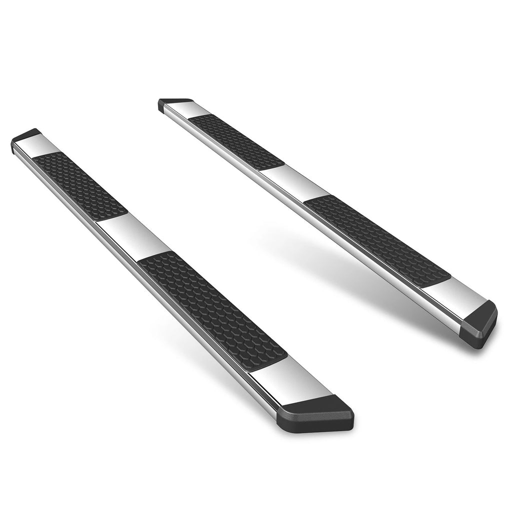 Set of 2 Chrome Side Step Nerf Bars for Ram 1500 Crew Cab (2019–2024)