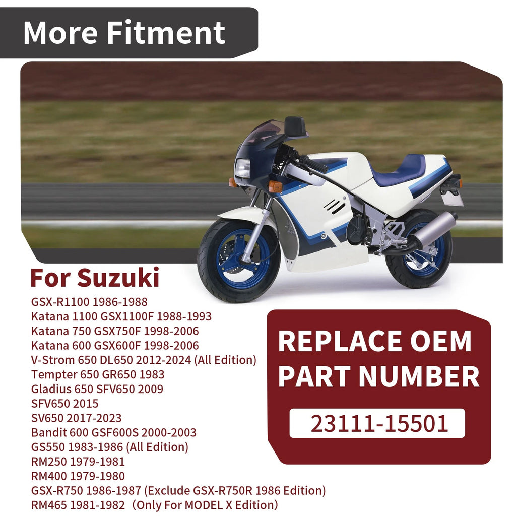 Left Clutch Push Rod for Suzuki Katana 1100, GSX1100F (1988–1993), SV650 (2017–2023)