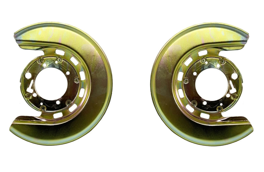 Rear Brake Rotor Backing Shield Plates LH RH for Chevy Corvette (1965–1982)