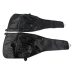 2 Pcs Black PU Leather Rear Fender Bra for Harley Tri Glide Ultra Classic (2014–2023)