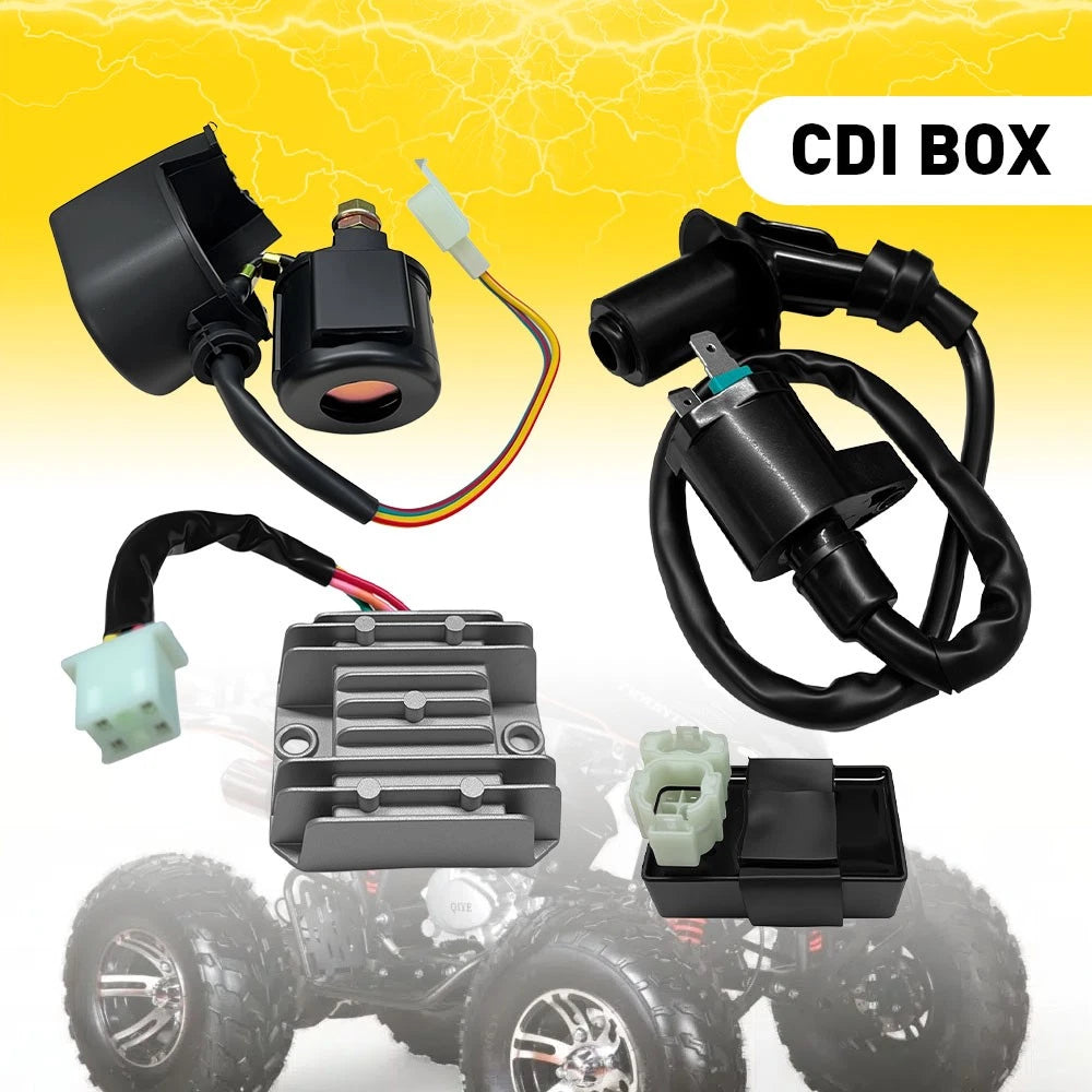 CDI Ignition Coil Voltage Regulator Kit for GY6 Scooter (50cc–150cc)