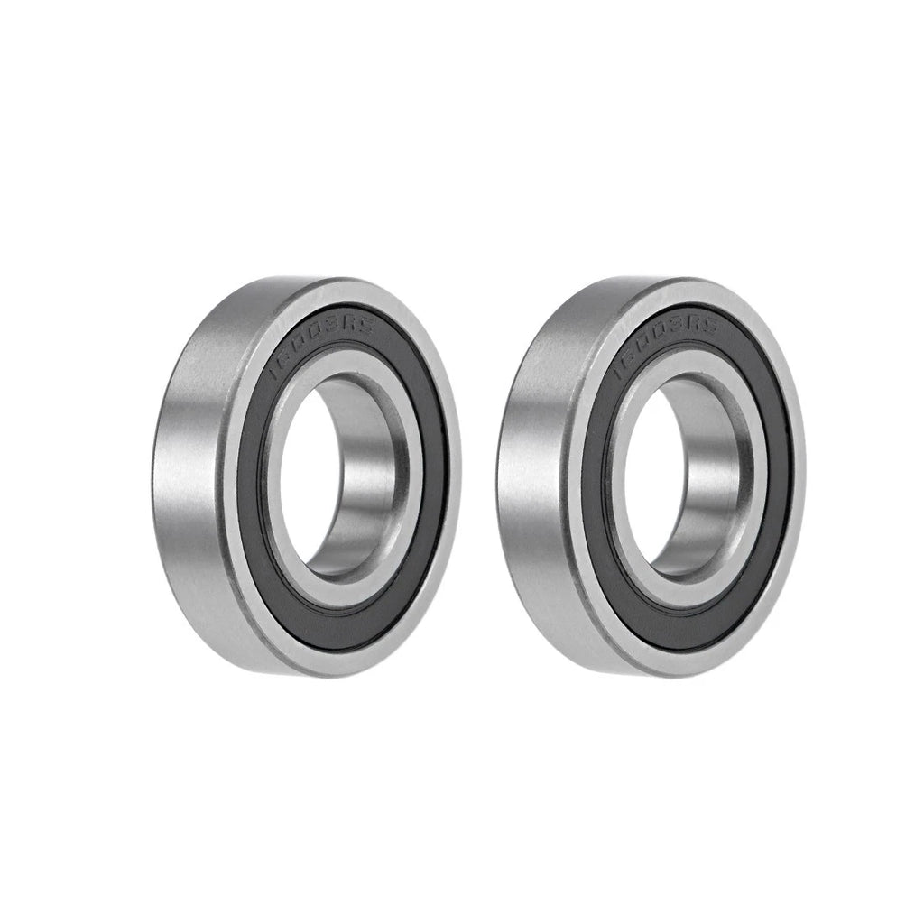 Set of 2 Ball Bearings 16003-2RS for 17x35x8mm Applications
