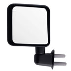 Left Side Mirror Textured Black for Jeep Wrangler JK (2007-2018)