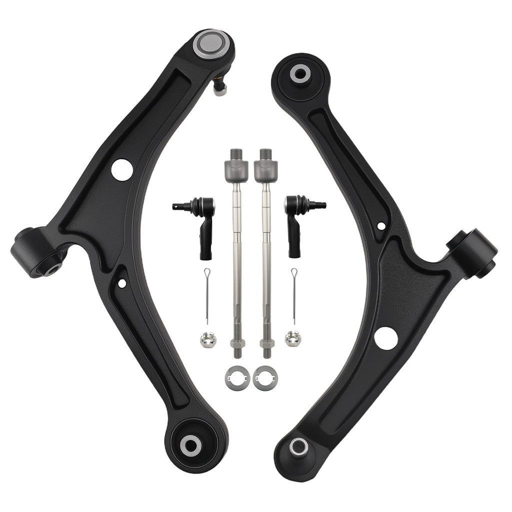 Front Lower Control Arms and Tie Rod Ends for Honda Ridgeline (2006–2014)