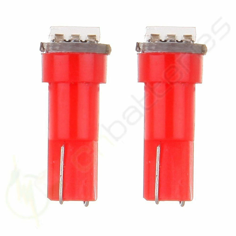 20x T5 Pink/Purple 5050 SMD LED Wedge Bulb for Honda
