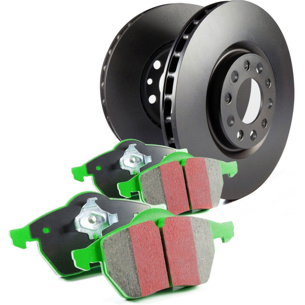 Set of 2 Brake Disc and Pad Kits for Ford Fiesta (2011–2018)