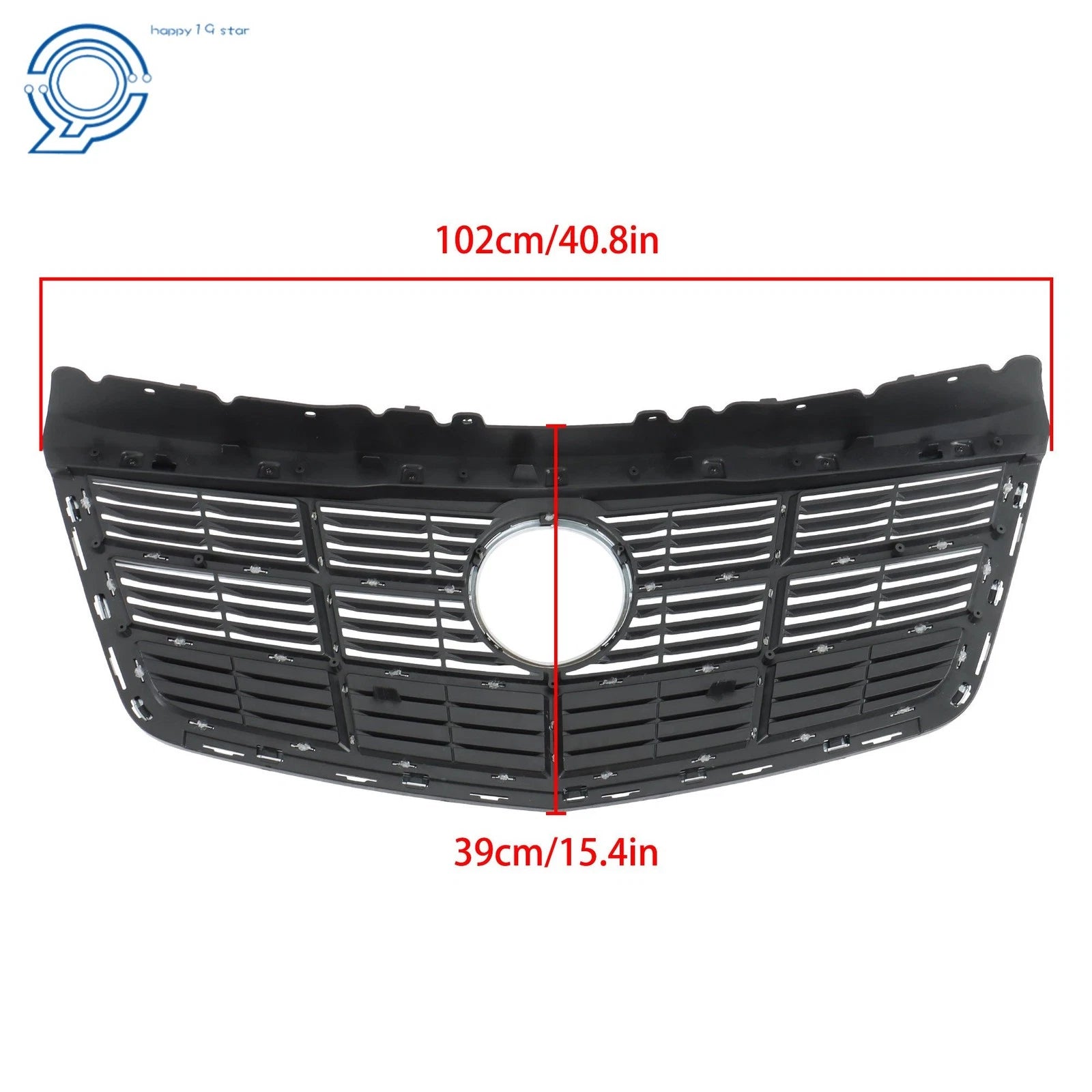 Chrome Front Bumper Grille for Cadillac CTS (2014-2019)