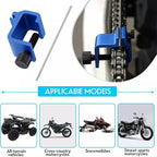 Effortless Motorcycle Chain Alignment Tool for Bike Maintenance