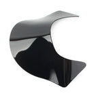 Laminar Black Lip Windshield for Harley Dyna, Sportster, Softail