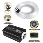 500PC Fiber Optic LED Shooting Star Roof Light Kit for Car