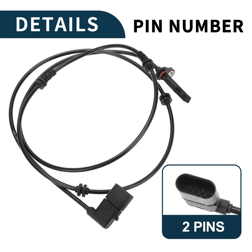 Front Left ABS Wheel Speed Sensor for Mercedes-Benz GLC300 GLC63 (2016–2023) No.A2539053500