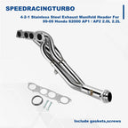 4-2-1 Exhaust Header Manifold for Honda S2000 (2000–2009)