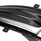 Chrome Bumper Fog Light Cover Bezel for Ford Edge (2019-2024)