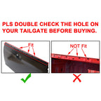 Black Rear Tailgate Protector Molding Cap for Ford F-250 F-350 (1999–2007)