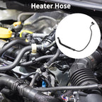 Heater Hose for Audi A4 allroad quattro (2012–2016) No. 8K0121081CA Rubber