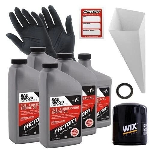 5W20 Oil Change Kit for Mazda 3, 3 Sport, 5, Tribute (2004–2023)