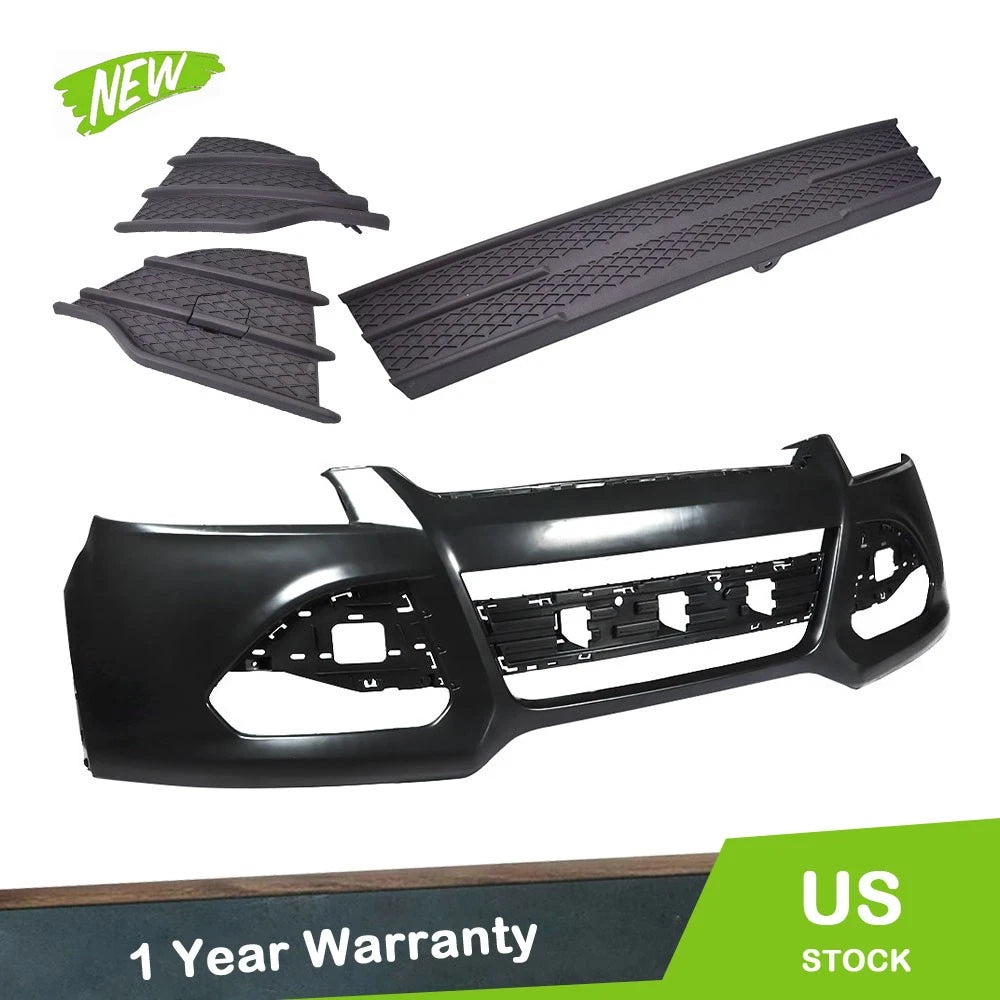 Front Bumper Cover & Grille Set for Ford Escape (2013–2016)