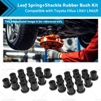 Leaf Spring & Shackle Rubber Bush Kit for Toyota Hilux LN67 LN65R (1979–1988)