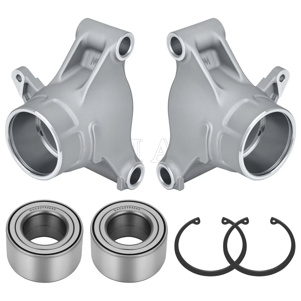 Set of 2 Rear Wheel Carriers w/ Bearings for Polaris RZR 4 800 (2010–2014)