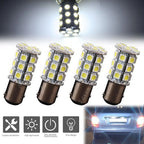 2X 27-SMD BA15D LED Interior Lights Bulbs for Marine Boat (1004 1076 1142)