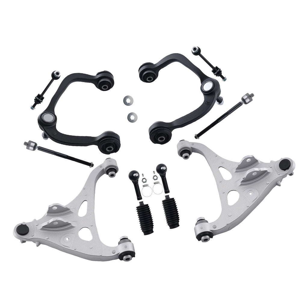 Front Upper Lower Control Arms and Tie Rods Kit for Ford F-150 (2005–2005)