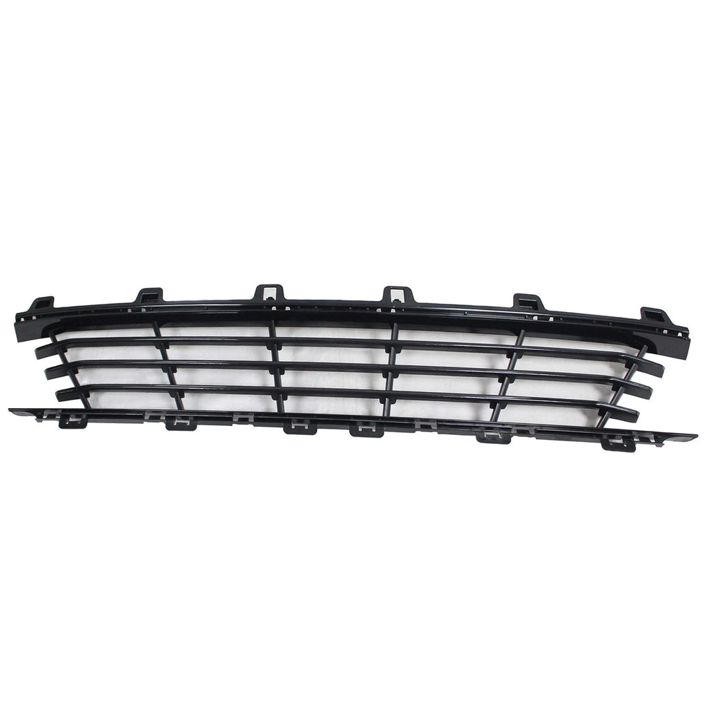Front Bumper Cover Grille Replacement for Black Poly ASA (2011–2022)