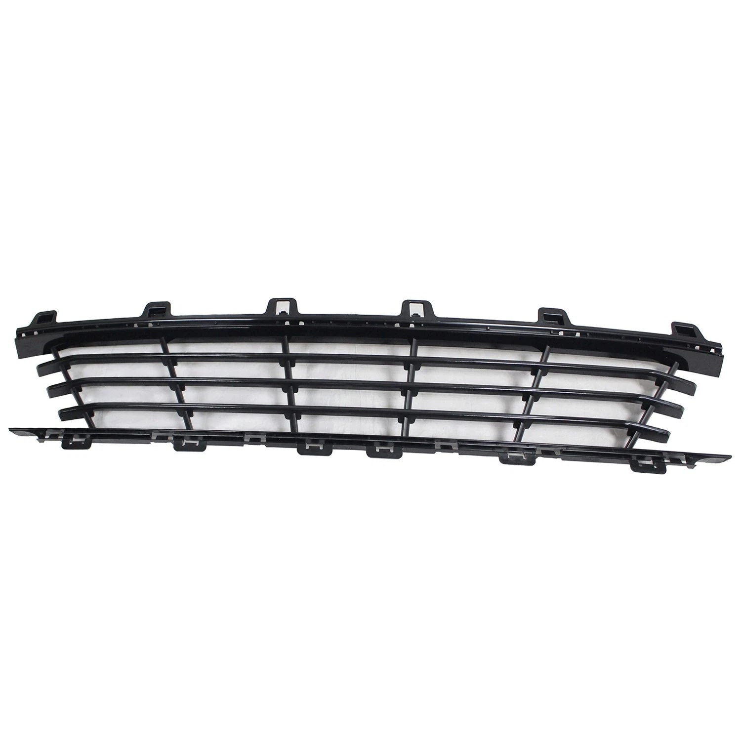 Front Bumper Cover Grille Replacement for Black Poly ASA (2011–2022)
