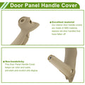 Door Panel Handle Pull Trim Cover for BMW X5 (2007 - 2013) Beige