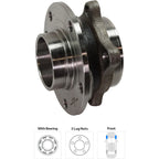 Wheel Hubs for Chrysler 200 (2015–2017) Front Left & Right with Bearing