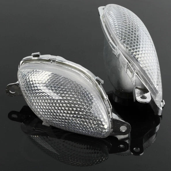 Clear Front Turn Signal Indicator Lens for Suzuki Hayabusa GSXR1300 (1999–2007)