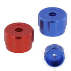 Round Wheel Handle for Faucet and Gauge Installation (Reliable Red & Blue)