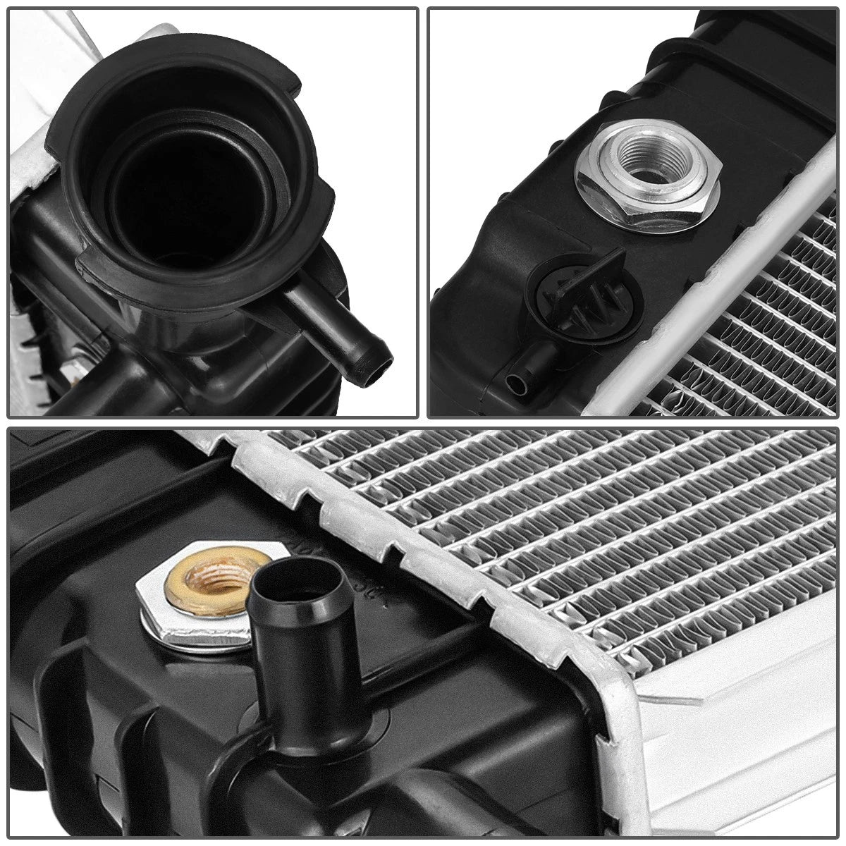 Aluminum Cooling Radiator DPI 1489 for Chevy G10 G30 GMC G1500 G3500 (1992–1993)