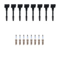 Set of 8 Ignition Coils & Spark Plugs for Ford F-150 V8 (1997–2003)