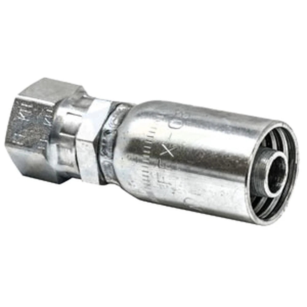 Female Swivel Straight Short Crimp Fitting for Universal Products Models