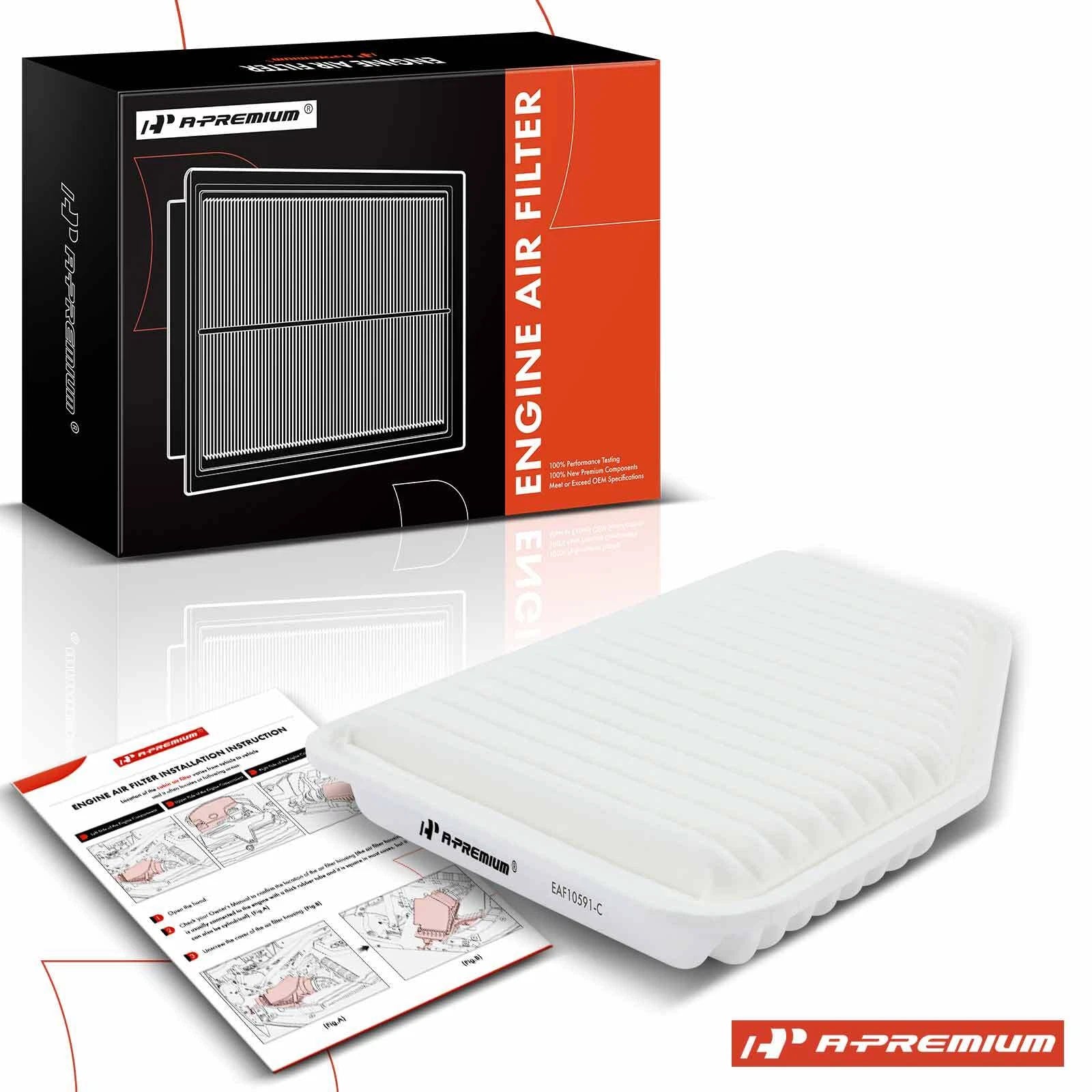 Engine Air Filter for Chevrolet Caprice (2011–2017) and Pontiac G8 (2014–2017)