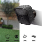 Silicone Cover for Outdoor Surveillance Cameras (Waterproof, Extended Lip)