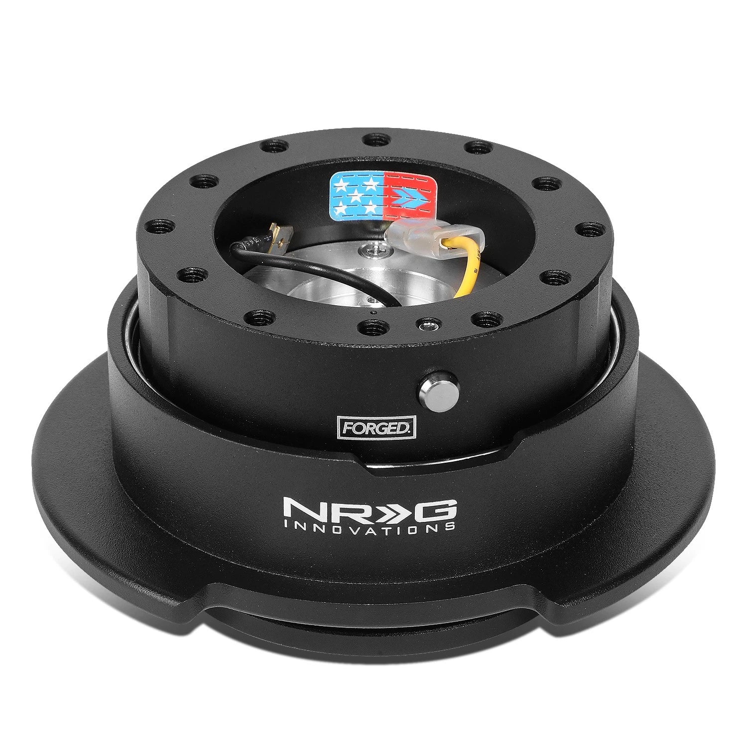 NRG Quick Release Hub Adapter Kit for 6-Hole Steering Wheel (Gen 2.5) SRK-250BK