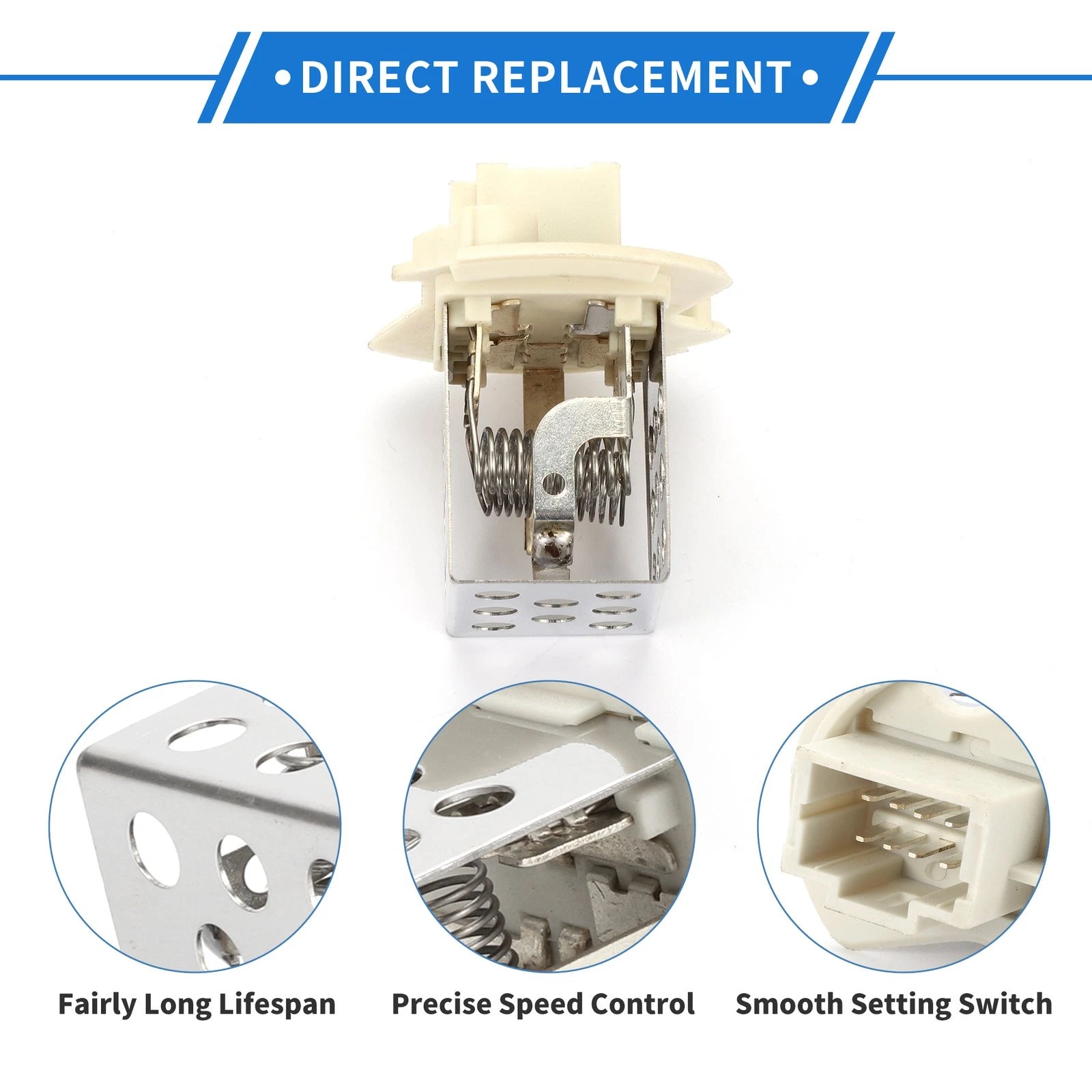HVAC Blower Motor Resistor No. 7701057557 for Renault Master II, Opel Movano (2001–2010)