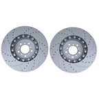 Set of 2 Front Brake Disc Rotors for BMW F80 F87 F82 M2 M3 M4 (2015–2020)