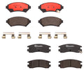 Set of 4 Brembo Ceramic Brake Pads for Chevrolet Impala Monte Carlo