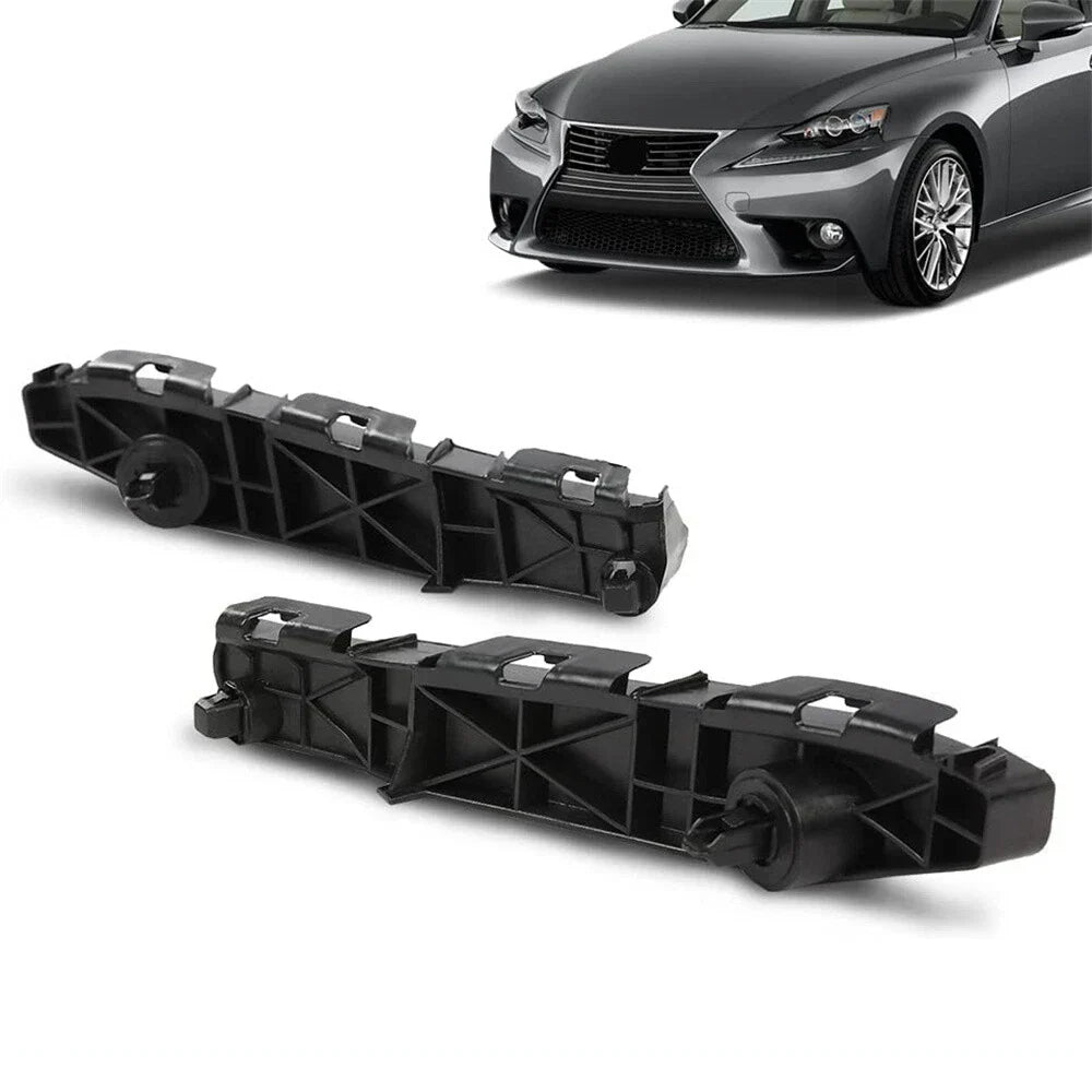 Black Front Bumper Brackets for Lexus IS250 IS350 (2006-2013)